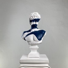 Hedgehog Art Shop David 'blue Wave' Dekoratif Heykel, Pop Art Roma Yunan Heykelleri