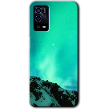 MRC İletişim Oppo A55 Kılıf Hd Desen Baskılı Arka Kapak - Aurora
