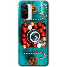 MRC İletişim Xiaomi Redmi MI11I Kılıf Hd Desen Baskılı Arka Kapak - Christmas