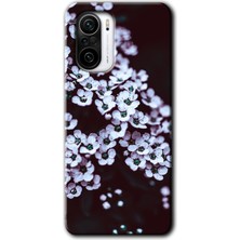 MRC İletişim Xiaomi Redmi MI11I Kılıf Hd Desen Baskılı Arka Kapak - Beyaz Çiçek