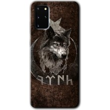 MRC İletişim Samsung Galaxy S20 Plus Kılıf Hd Desen Baskılı Arka Kapak - Bozkurt Göktürk