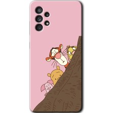 MRC İletişim Samsung Galaxy A33 Kılıf Hd Desen Baskılı Arka Kapak - Winnie The Pooh