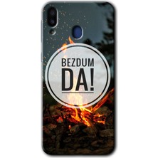MRC İletişim Samsung Galaxy M10 Kılıf Hd Desen Baskılı Arka Kapak - Bezdum Da