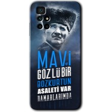 MRC İletişim Xiaomi Redmi 10 Kılıf Hd Desen Baskılı Arka Kapak - Bozkurt Atatürk