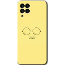 MRC İletişim Samsung Galaxy M33 Kılıf Hd Desen Baskılı Arka Kapak - Be Honest