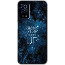 MRC İletişim Oppo A55 Kılıf Hd Desen Baskılı Arka Kapak - Stars Wallpaper