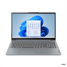 Lenovo Ideapad Slim 3 AMD Ryzen 3 7320U 8GB 256GB SSD Freedos 15.6" FHD Taşınabilir Bilgisayar 82XQ000YTX