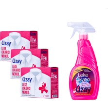 Uzay Leke Çıkarıcı 500 ml  + Uzay Leke Çıkarıcı Mendil X3 Set