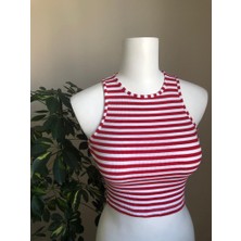 Trend Dress Sıfır Yaka Crop