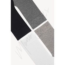 Mono Socks Fitilli Basic Soket Çorap