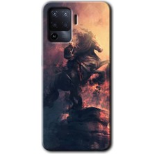 MRC İletişim Oppo Reno 5 Lite Kılıf Hd Desen Baskılı Arka Kapak - Atatürk Portre