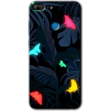 MRC İletişim Honor 9 Lite Kılıf Hd Desen Baskılı Arka Kapak - Lighter Butterfly