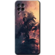 MRC İletişim Samsung Galaxy M32 Kılıf Hd Desen Baskılı Arka Kapak - Atatürk Portre