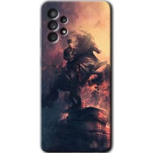 MRC İletişim Samsung Galaxy A72 Kılıf Hd Desen Baskılı Arka Kapak - Atatürk Portre