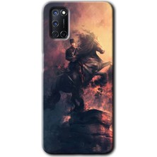 MRC İletişim Oppo A72 Kılıf Hd Desen Baskılı Arka Kapak - Atatürk Portre