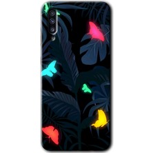 MRC İletişim Samsung Galaxy A50S Kılıf Hd Desen Baskılı Arka Kapak - Lighter Butterfly