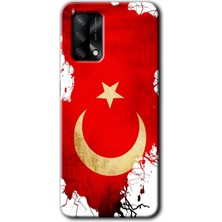 MRC İletişim Oppo A74 Kılıf Hd Desen Baskılı Arka Kapak - Türkiyem