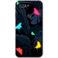 MRC İletişim General Mobile Gm 9 Pro Kılıf Hd Desen Baskılı Arka Kapak - Lighter Butterfly