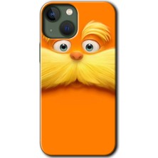 MRC İletişim Apple iPhone 13 Mini Kılıf Hd Desen Baskılı Arka Kapak - Garfield