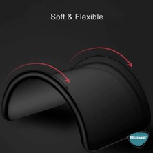 Microsonic Matte Silicone A34 Kılıf Kırmızı