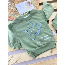 Çekik Bebek Beyaz Bebek 2 Li Cool Erkek Bebek Takım