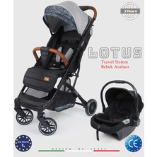 Prego Lotus Katlanabilir Kabin Boy Travel Bebek Arabası