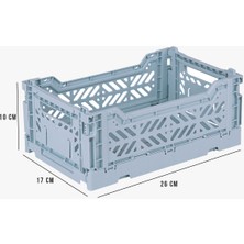 Ayyıldız Aykasa 261710 Minibox Pale Blue Katlanabilir Kasa