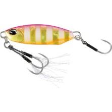 Duo Drag Metal Cast Slow Jig 40GR. PDA0045 Pink Gold Zebra Glow