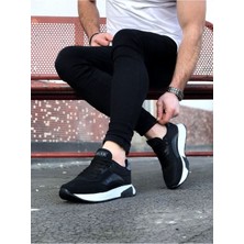 Xramburada 204 Siyah Siyah Erkek Spor Ayakkabı