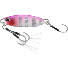 Duo Drag Metal Cast Slow Jig 40GR. PDA0171 Pink Zebra Glow