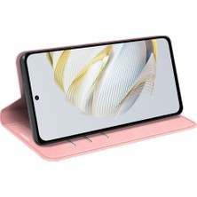 Lr Joyful Huawei Nova Için 10 Se 4g Cilt-Touch Hissed Hisset Pu Deri Deri Telefon Kılıfı Stand Manyetik Otomatik Absorbed Flip Cüzdan Kılıfı (Yurt Dışından)