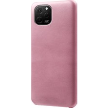 Lr Joyful Huawei Nova Y61 Için 4g Buzağı Dokulu Cep Telefonu Kılıf Anti-Çizelge Pu Deri Kaplamalı Pc Cep Telefon Kılıfı (Yurt Dışından)