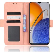 Lr Joyful Huawei Nova Y61 Için 4g / Keyfini Çıkarma 50Z 4g Pu Deri Manyetik Kapatma Cüzdan Flip Kılıf Birden Fazla Kart Yuvası Stand Drap-Rooof Telefon Kılıfı (Yurt Dışından)