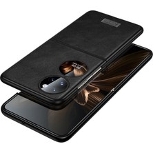 Lr Joyful Huawei P50 Pocket Pu Deri Kaplamalı Tpu + Pc Anti-Fall Telefon Kılıfı Için Sulada Anti-Çizelge Cep Telefonu Kılıfı (Yurt Dışından)