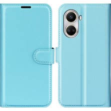 Lr Joyful Huawei Nova Için 10 Se 4g Stand Cüzdan Litchi Doku Pu Deri Foli Flip Manyetik Toka Anti-Slatch Akıllı Telefon Kılıfı (Yurt Dışından)