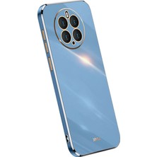 Lr Joyful Huawei Mate 50 Pro 4g Için Xinli Scratch'a Telefon Kılıfı, Elektraplatma Tpu The Tubu Tup Kamera Lens Koruma Kılıf (Yurt Dışından)