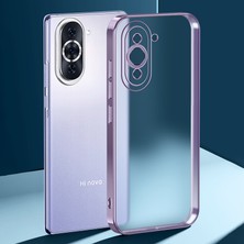 Lr Joyful Huawei Nova Için Sulada Nature Serisi 10 4g Çizgi Anti-Çizelge Mat Telefon Kılıfı Elektrokaplama Yumuşak Tpu Cep Telefonu Arka Kılıf (Yurt Dışından)