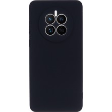 Lr Joyful Huawei Mate Için 50 4g Koruyucu Telefon Kasası Yumuşak Fiber Astar Anti-Çizik Sıvı Silikon Kılıfı Kayışlı (Yurt Dışından)