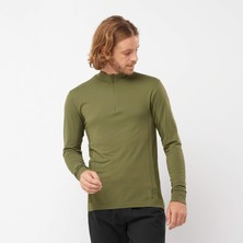 Salomon Explore Seamless Erkek Yarım Fermuar Midlayer