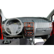 meriç cockpit design Meriç® Hyundai Getz Ön Torpido Kaplama Maun 4 Parça 2005-2010