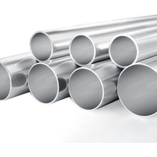 Metal Reyonu Metalreyonu Alüminyum Boru Dış Çap 10 mm Et Kal 2,5 mm