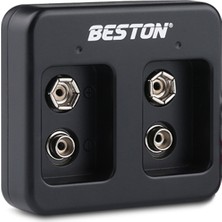 Beston M7005 Siyah 2 x 9 Volt Pil Şarj Cihazı