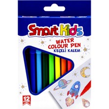 Smart Kids Keçeli Kalem 12 Renk