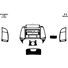 meriç cockpit design Meriç® Hyundai I20 Ön Torpido Kaplama Maun 11 Parça 2009-2012