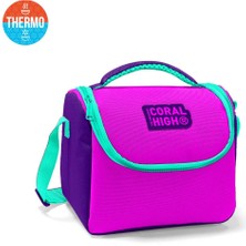 Yaygan Coral High Kids Mor Pembe Thermo Beslenme Çantası 11847