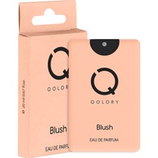 Qolory Blush Eau De Pocket Perfume 20 ml Unisex Cep Parfüm