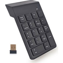 Keepro kablosuz mini numerik keypad 18 tuş kablosuz numara klavyesi