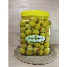 Arestoolive's Yeşil Biberli Zeytin - Süzme Ağırlık 1 Kg