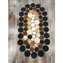 Dericibey Dana Derisi Oval Puantiyeli Halı 200 x 300 cm