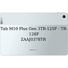 Coolacs Lenovo Tab M10 Plus Gen 3 (3. Nesil) 10,61" ZAAJ0378TR Tablet Kılıfı Ekran Koruyucu ve Kalem Seti